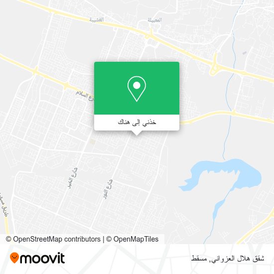 خريطة شقق هلال العزواني