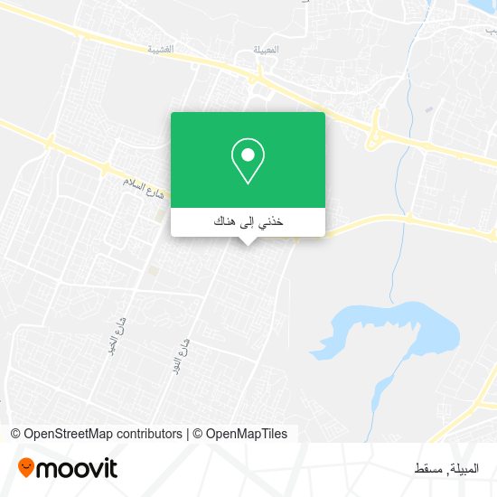خريطة المبيلة