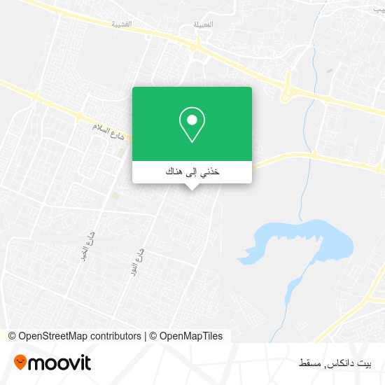 خريطة بيت دانكاس