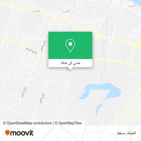 خريطة الخياط