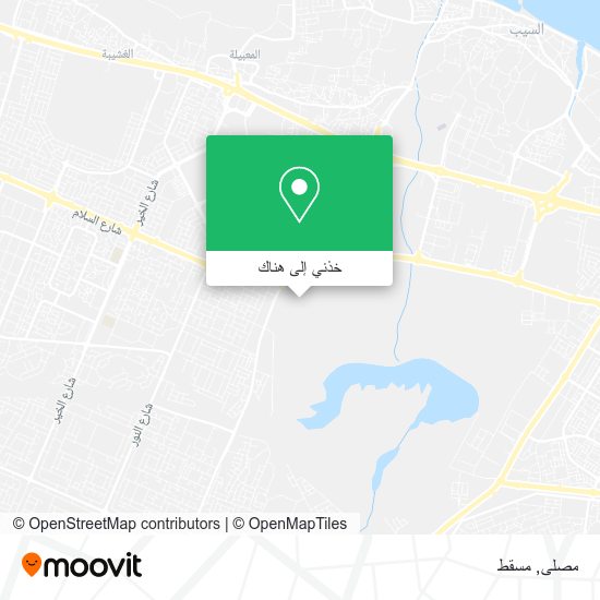 خريطة مصلى