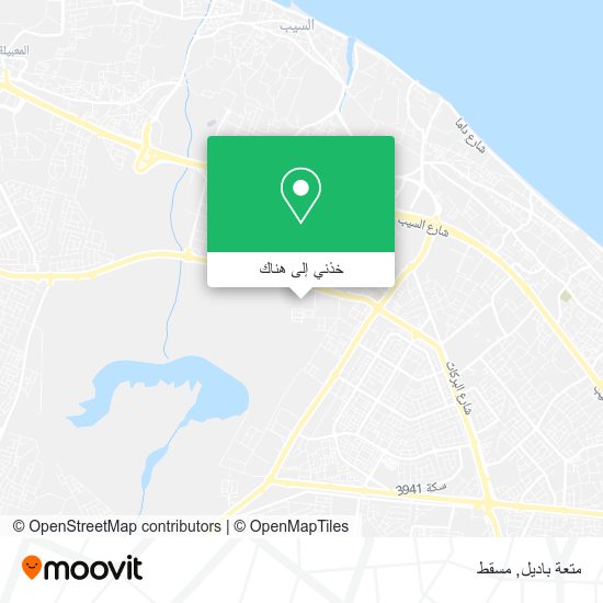 خريطة متعة باديل