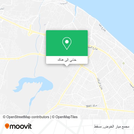 خريطة مجمع ميار الخوض