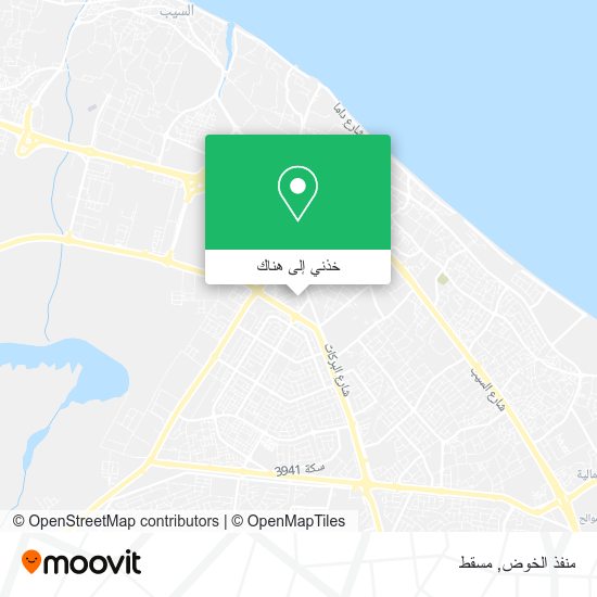خريطة منفذ الخوض