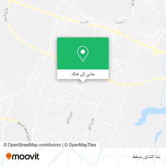 خريطة بابا الشاي