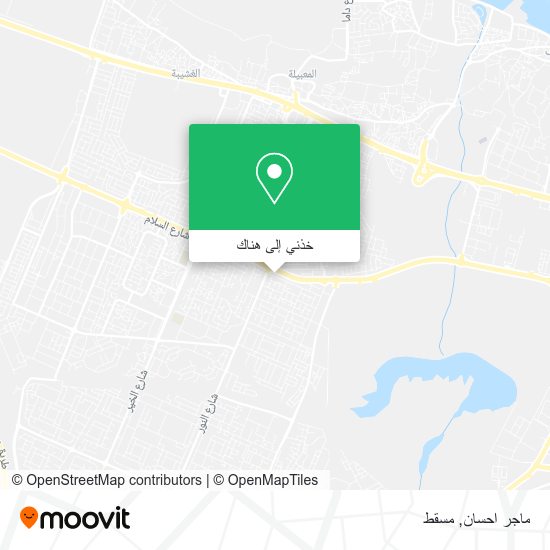 خريطة ماجر احسان