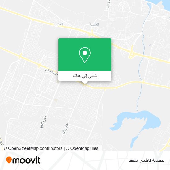خريطة حضانة فاطمة