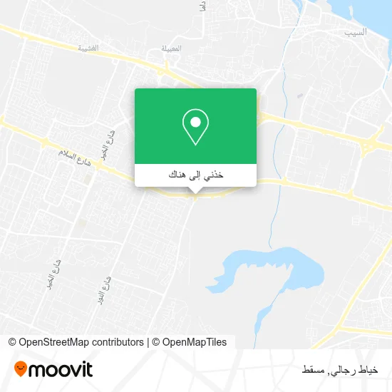 خريطة خياط رجالي