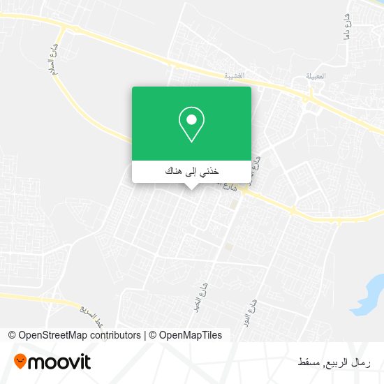 خريطة رمال الربيع