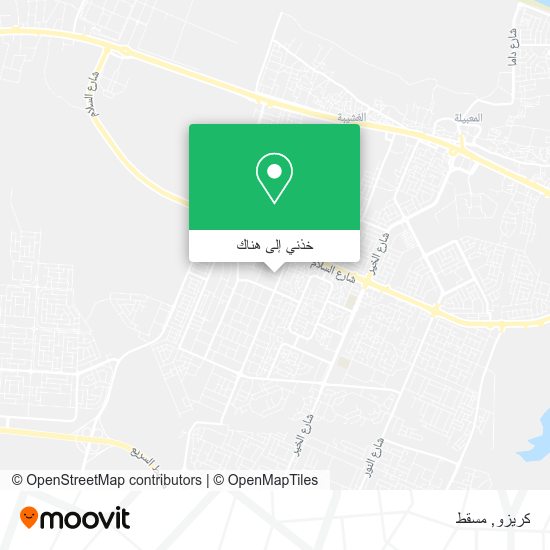خريطة كريزو