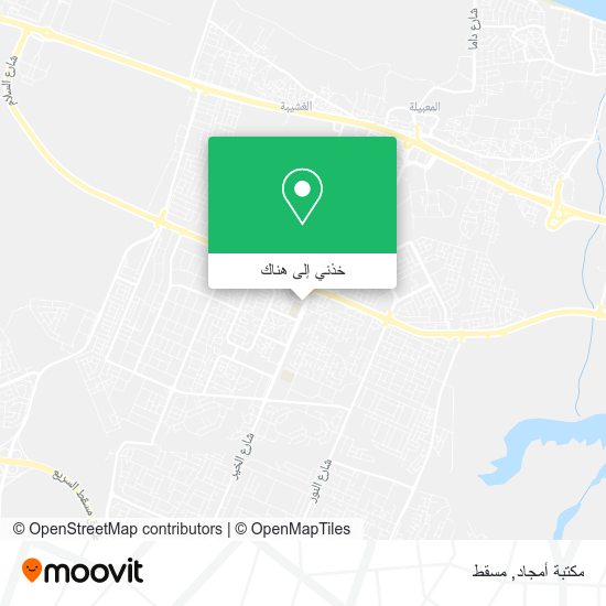 خريطة مكتبة أمجاد