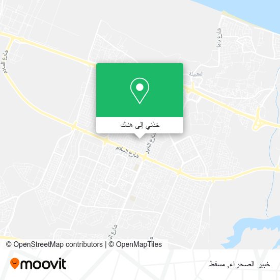 خريطة خبير الصحراء