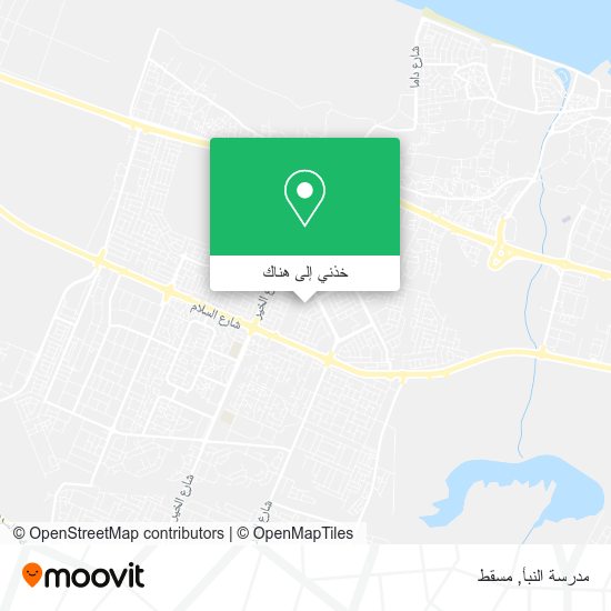 خريطة مدرسة النبأ