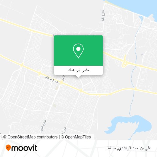 خريطة علي بن حمد الراشدي