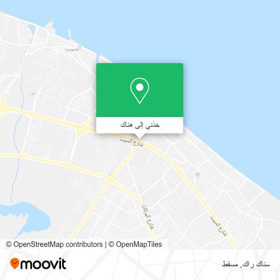 خريطة سناك راك