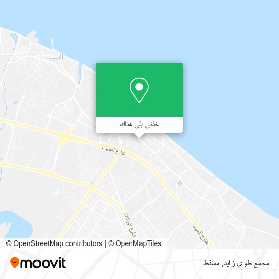 خريطة مجمع طوي زايد