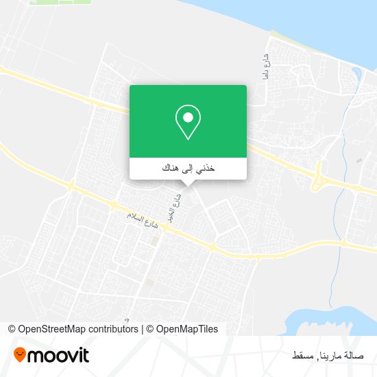 خريطة صالة مارينا
