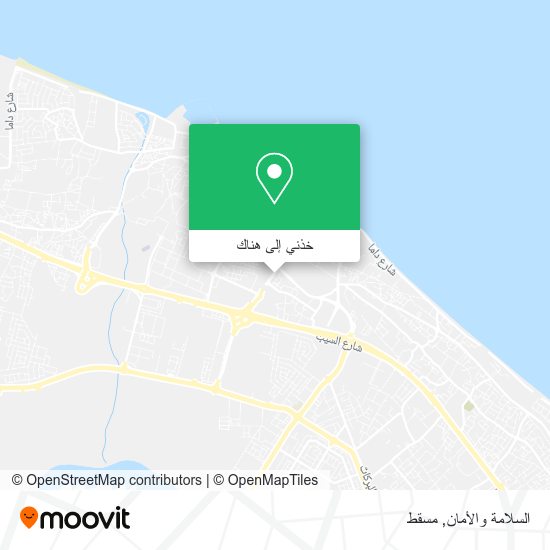 خريطة السلامة والأمان