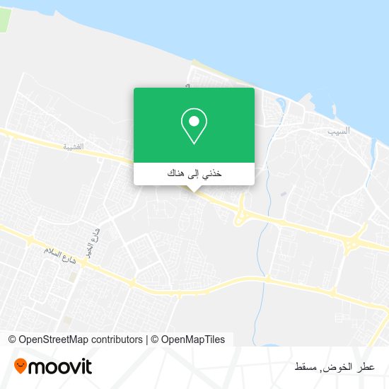 خريطة عطر الخوض