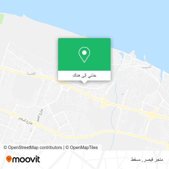 خريطة متجر قيصر