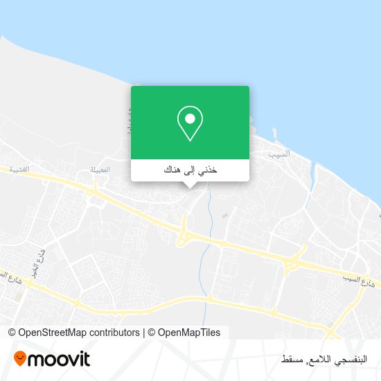 خريطة البنفسجي اللامع