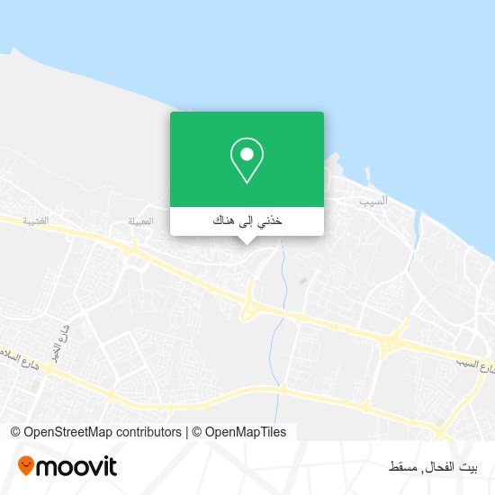 خريطة بيت الفحال