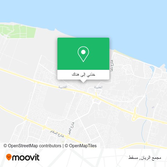 خريطة مجمع الريان