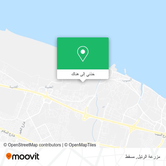 خريطة مزرعة الرتيل