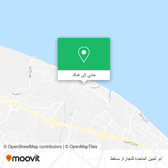 خريطة ابو لجين المتحدة للتجارة