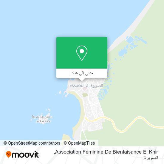 خريطة Association Féminine De Bienfaisance El Khir