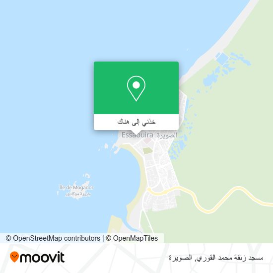 خريطة مسجد زنقة محمد القوري