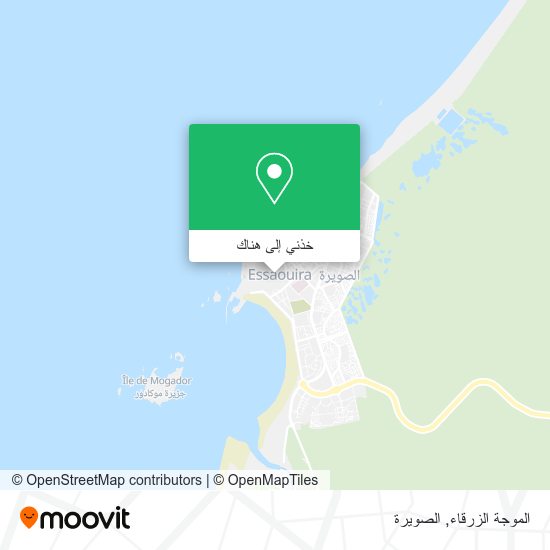 خريطة الموجة الزرقاء