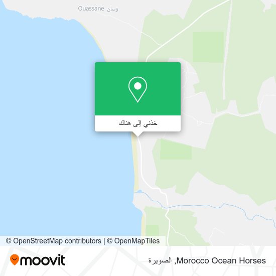 خريطة Morocco Ocean Horses