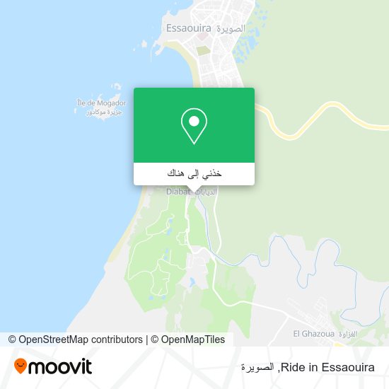 خريطة Ride in Essaouira