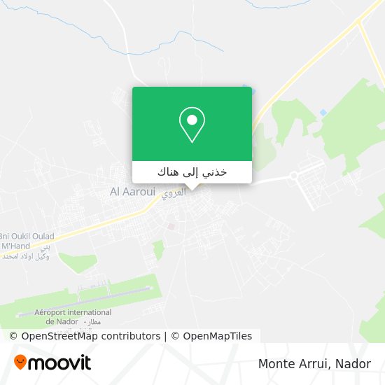 خريطة Monte Arrui