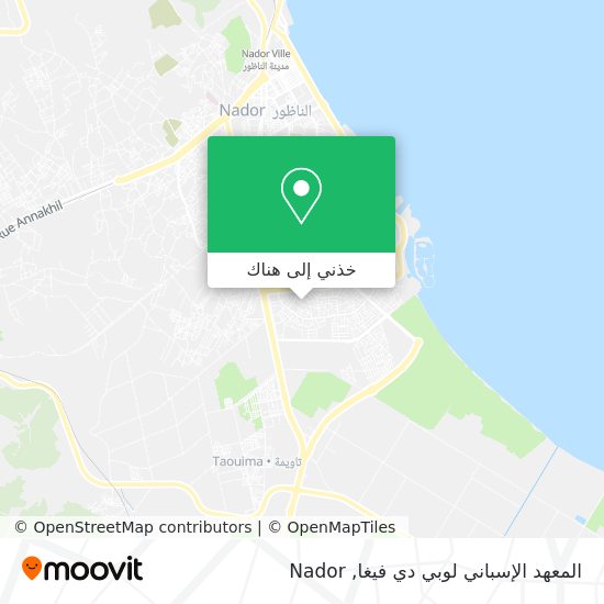 خريطة المعهد الإسباني لوبي دي فيغا
