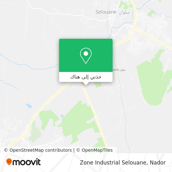 خريطة Zone Industrial Selouane
