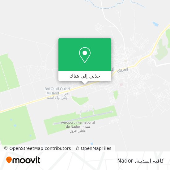 خريطة كافيه المدينة