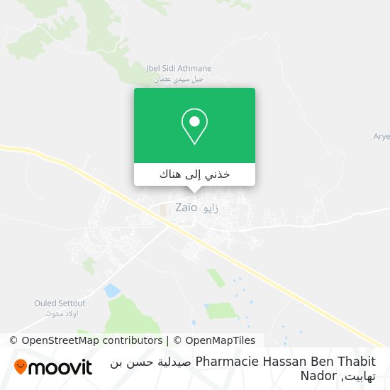 خريطة Pharmacie Hassan Ben Thabit صيدلية حسن بن تهابيت