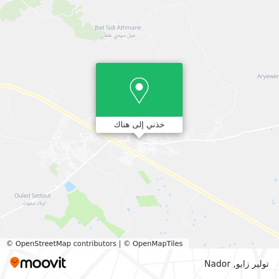 خريطة تولير زايو