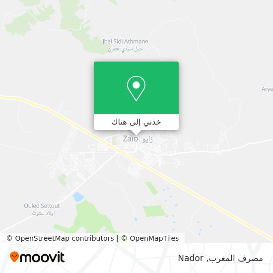 خريطة مصرف المغرب