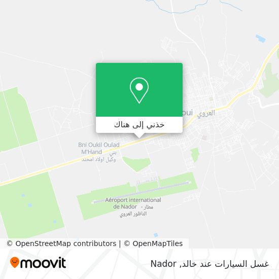 خريطة غسل السيارات عند خالد