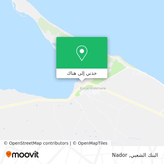 خريطة البنك الشعبي