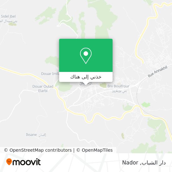 خريطة دار الشباب