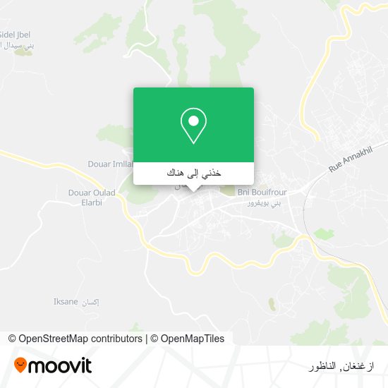 خريطة ازغنغان