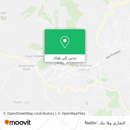 خريطة التجاري وفا بنك