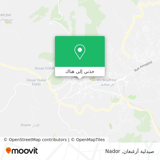 خريطة صيدلية أزغنغان
