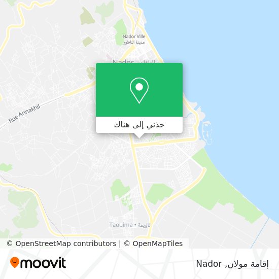 خريطة إقامة مولان