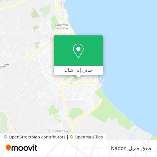 خريطة فندق جميل
