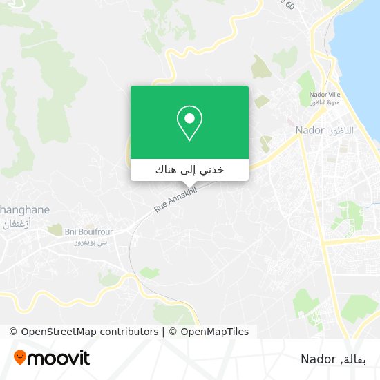 خريطة بقالة